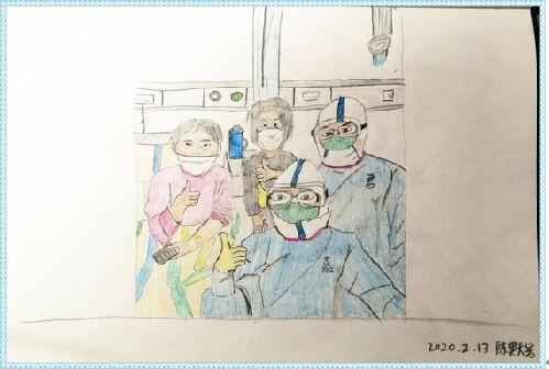 这位护士的手绘“援汉日历”火了！